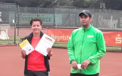 Yvonne Butterweck und Alex Steffens triumphieren beim SUS Hervest Mixed Turnier